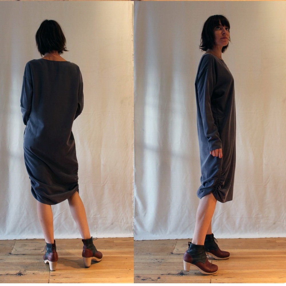 Emerson Fry, Tie Up Dress, Midi,Size M, Made in New York